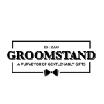 Groom Stand: PERSONALIZED ROUND CUFF LINKS