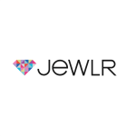 Jewlr : Initial Heart Key Necklace with Gemstone