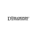 Diamonds International : Baguette and Round Diamond Necklace with Oval Tanzanites set in 14k White Gold