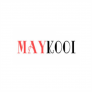 MayKool: Light-blue Spaghetti Straps Pocket Crisscross Back High Waist Casual Jumpsuit