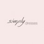 Simply Dresses : Formal Long V-Neck Prom Dress with Back Cut Outs