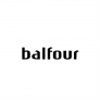 Balfour : Lite Blue and White Designer Ladies Clutch
