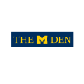 The M DEN : LogoFit University of Michigan Highlands Pom Pom Cuffed Knit Hat