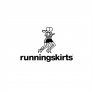 Running Skirts : Pacific Blue Athletic Skirt